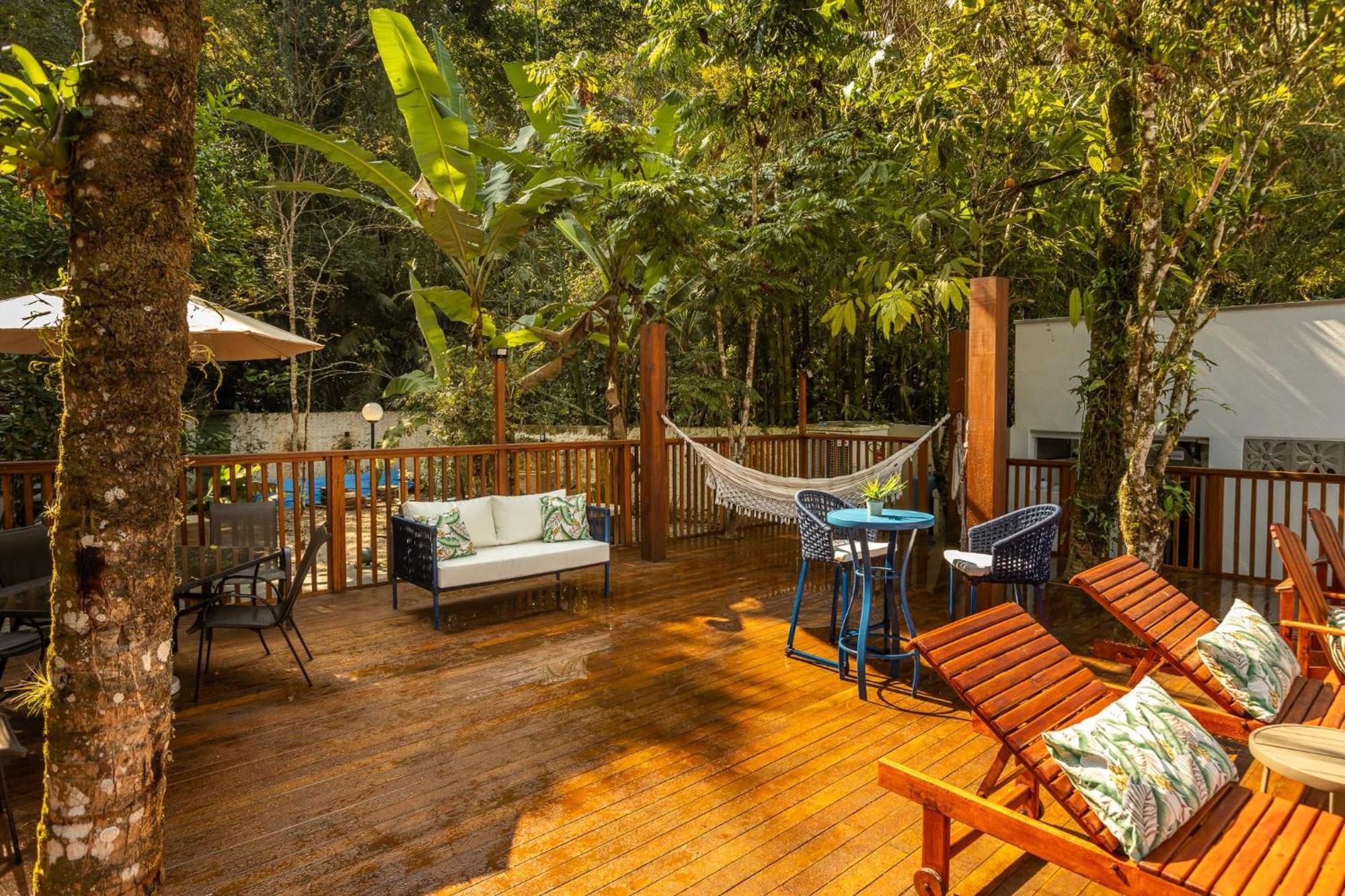 Pousada Paraiso Almada Ubatuba Bagian luar foto
